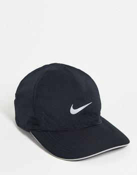 NIKE | Nike Running Aerobill Dri-FIT cap in black商品图片,额外9.5折, 额外九五折