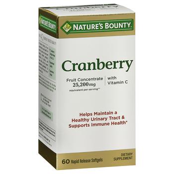 商品Nature's Bounty | 蔓越莓软胶囊,商家Walgreens,价格¥158图片