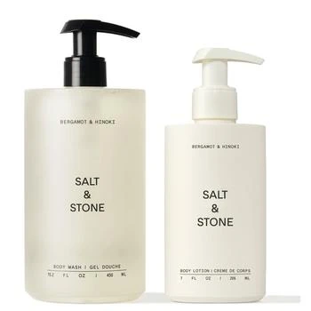 Salt & Stone | Bergamot & Hinoki Body Duo,商家Verishop,价格¥420