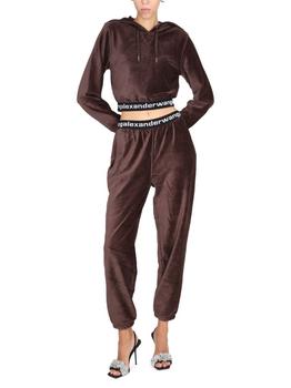 Alexander Wang | T By Alexander Wang Women's  Brown Other Materials Joggers商品图片,9.7折