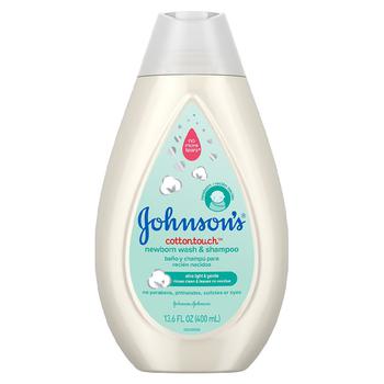 Johnson's Baby | Cottontouch Newborn Baby Body Wash & Shampoo商品图片,满$80享8折, 满折