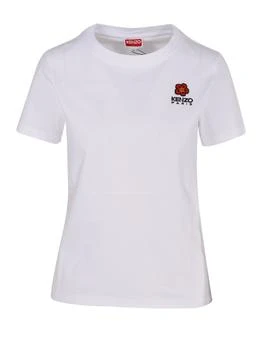 推荐Kenzo Boke Flower Logo Embroidered Crewneck T-Shirt商品
