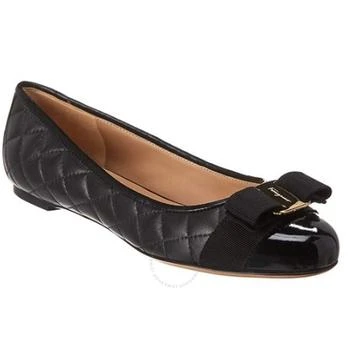Salvatore Ferragamo | Varina Quilted Ballet Flats,商家Jomashop,价格¥2545