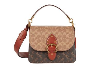 coach beat, Coach | Signature Carriage Coated Canvas Beat Shoulder Bag商品图片 6.5折