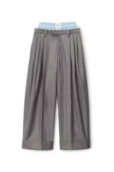 Alexander Wang | Layered Tailored Trouser In Wool Blend 5.9折
