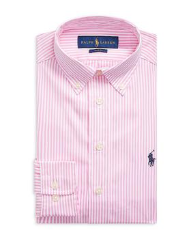 商品Ralph Lauren | Boys' Striped Cotton Shirt - Big Kid,商家Bloomingdale's,价格¥350图片