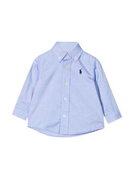 Ralph Lauren | Ralph Lauren Blue Shirt Baby Boy商品图片,