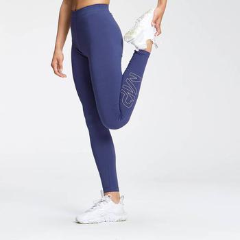 Myprotein | MP Women's Original Jersey Leggings - Galaxy Blue商品图片,7折起, 满$1享6.5折, 满折