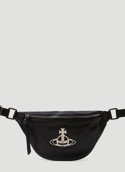 西太后包上海, Vivienne Westwood | Hilda Small Belt Bag in Black商品图片 