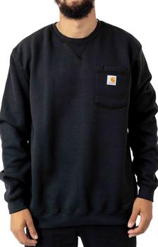 推荐(103852) Crewneck Pocket Sweatshirt - Black商品