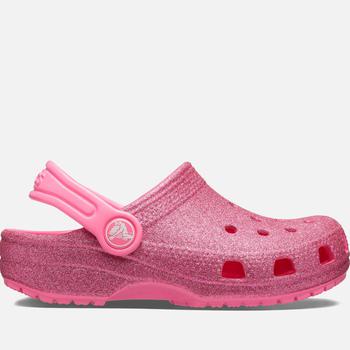 推荐Crocs Kids' Classic Glittered Rubber Clogs商品