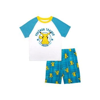Pokemon | Big Boys 2PC Pajama Shorts Set,商家Macy's,价格¥268