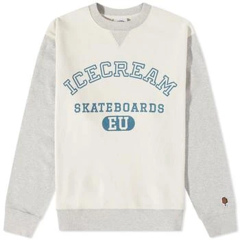 Icecream | ICECREAM Collegiate Crew Sweat,商家END. Clothing,价格¥527