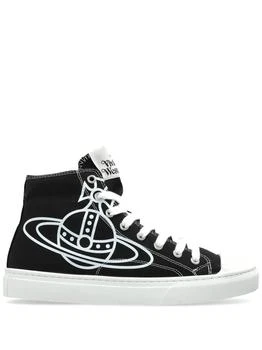 Vivienne Westwood | Vivienne Westwood Plimsoll High Top Canvas Shoes,商家Baltini,价格¥1670