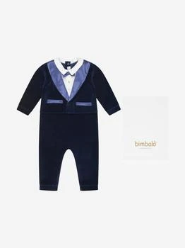 推荐Baby Boys Romper- Velour Suit Romper商品