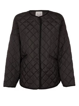 推荐Totême Quilted Buttoned Jacket商品