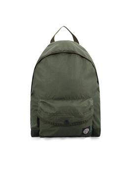 商品Stone Island Junior Logo Patch Zipped Backpack图片