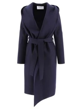 推荐Harris Wharf London 女士大衣 A1281MLK358 蓝色商品
