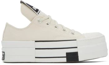 Rick Owens | Beige Converse Edition Drkstar Ox Low Top Sneakers 8.0折