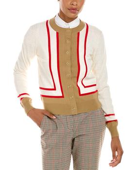 Burberry Archive Society Intarsia Wool Cardigan product img