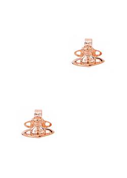 推荐Lorelei rose gold-tone orb stud earrings商品