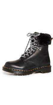 product Dr. Martens 1460 Serena Collar Faux Fur Lined Combat Boots image