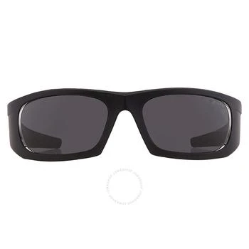 Prada | Dark Grey Wrap Men's Sunglasses PS 02YS 1BO06F 59,商家Jomashop,价格¥1141