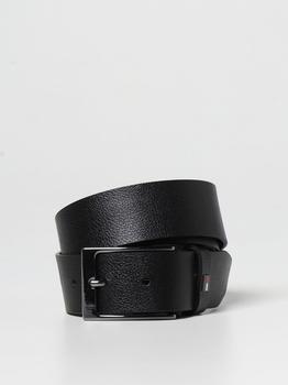 推荐Tommy Hilfiger Layton leather belt商品