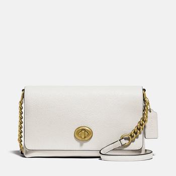 coach托特包链条包, Coach | Crosstown 链条斜挎包 白色商品图片 