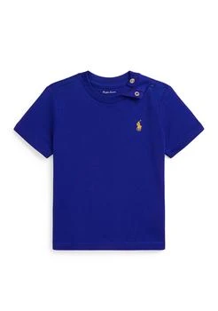 Ralph Lauren | Baby Boys Cotton Jersey Crew Neck T-Shirt,商家Belk,价格¥108