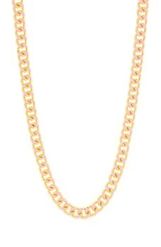 MESHMERISE | 18K Gold Plate Enamel Chain Necklace,商家Nordstrom Rack,价格¥671