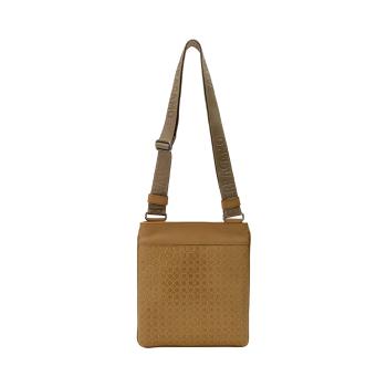 菲拉格慕包单肩包, Salvatore Ferragamo | SALVATORE FERRAGAMO 男士棕色小号单肩斜挎包 24-9420-608842商品图片 满$100享9.5折, 满折