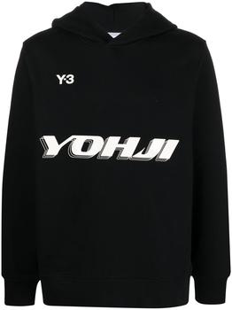 推荐Y-3 Logo cotton hoodie商品