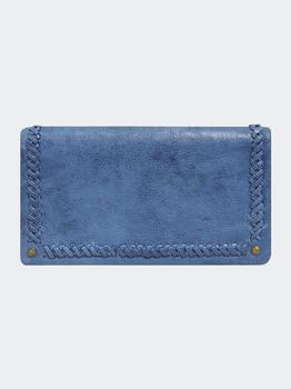 推荐Harper Leather Wallet | Denim Denim Blue商品