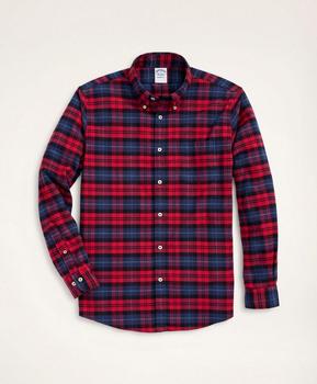 推荐Regent Regular-Fit Portuguese Flannel Shirt商品