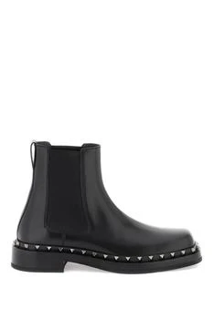 推荐Valentino garavani rockstud m-way ankle boots商品