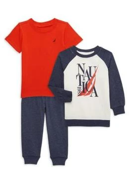 推荐​Little Boy’s 3-Piece Shirts & Joggers Set商品