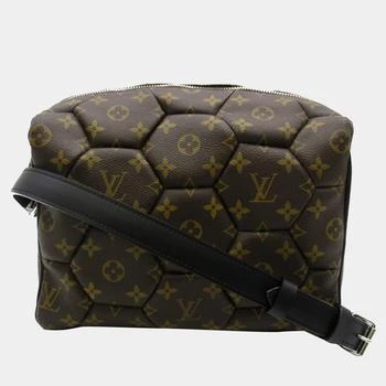 Louis Vuitton | Louis Vuitton Brown Canvas Monogram Macassar Hexagon Neo Trocadero Crossbody Bag 