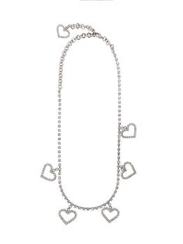 推荐Crystal Necklace With Heart Pendants商品