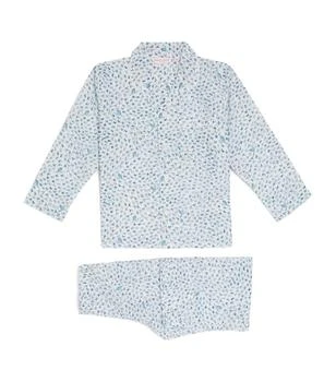 Derek Rose Kids | Cotton Bird Print Pyjamas (3-16 Years),商家Harrods,价格¥999