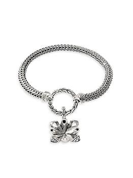 商品John Hardy | Chain Classic Sterling Silver Canang Sari Amulet Bracelet,商家Saks Fifth Avenue,价格¥6839图片