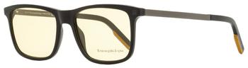 zegna, Zegna | Ermenegildo Zegna Men's Rectangular Eyeglasses EZ5142 001 Black/Gunmetal 55mm商品图片 1.9折