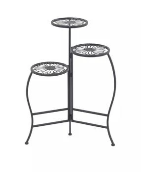 Rosemary Lane | Metal Indoor Outdoor 3 Tier Floral Plant Stand,商家Macy's,价格¥404