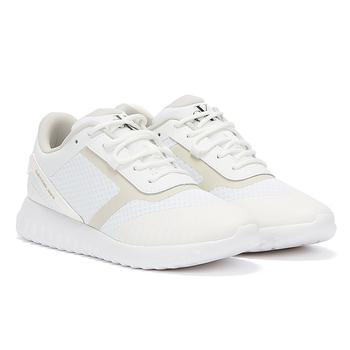 美国ck牛仔裤, Calvin Klein | Calvin Klein Jeans Sporty Runner EVA 3 Womens White Trainers商品图片 4.9折