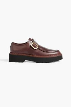 Tod's | Burnished leather platform loafers 4.5折×额外7.5折, 额外七五折