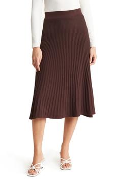 推荐Pull-On Ribbed Sweater Skirt商品