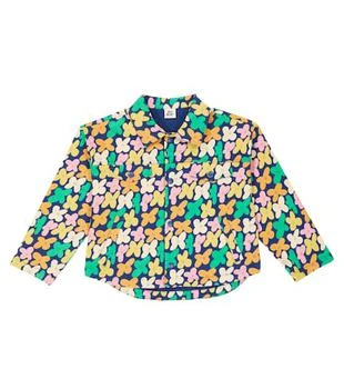 Jellymallow | Flower cotton-blend jacket,商家MyTheresa,价格¥943