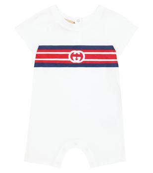 Gucci | Baby printed cotton bodysuit商品图片,