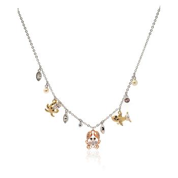 product Swarovski Ocean Mixed Metal Light Multi Colored Crystal Necklace 5480781 image