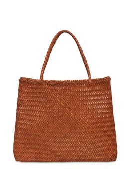 product Sophie Small Handwoven Leather Kit Bag image